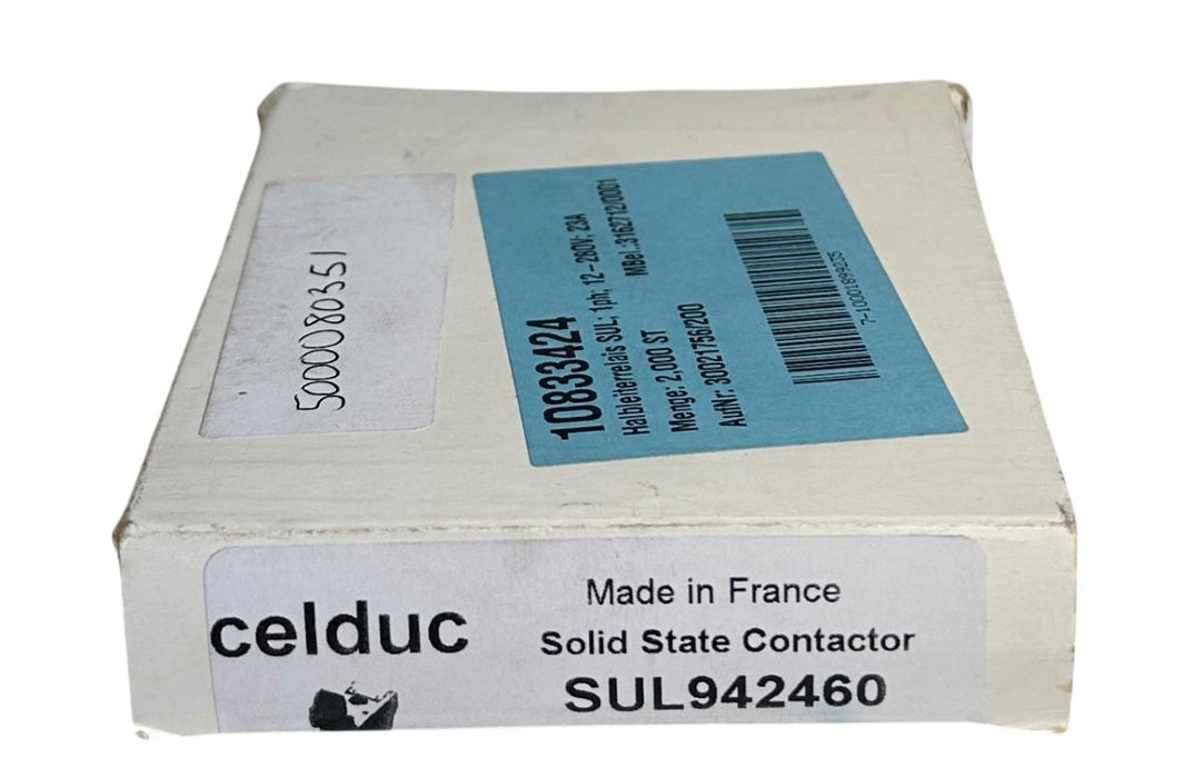 CELDUC ALTECH SUL942460 SOLID STATE CONTACTOR SINGLE-PHASE 12-280VAC NSMP