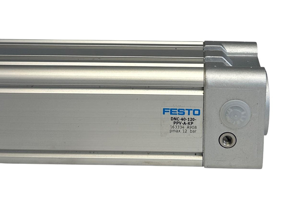 FESTO DNC-40-120-PPV-A-KP / 163334 PNEUMATIC STANDARD CYLINDER ISO 12BAR NSNP