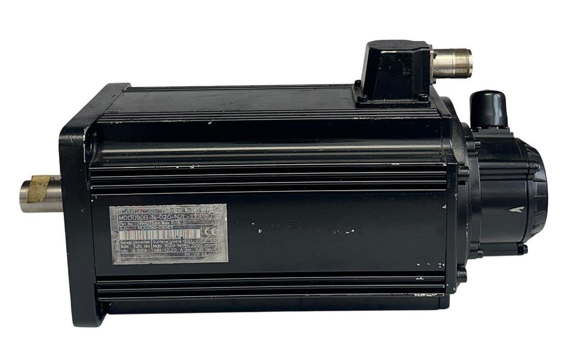 INDRAMAT MDD090B-N-020-N2L-110PB0 / R911249492 / 249492 SERVO MOTOR 3PH REMAN