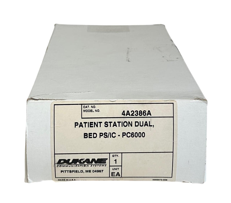 DUKANE UTC 4A2386A PATIENT STATION DUAL BED PS/IC PC6000 NSMP