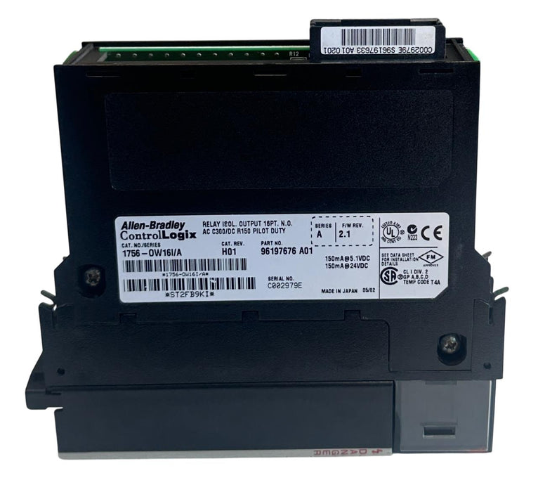 ALLEN BRADLEY 1756-OW16I /A ControlLogix 16-PT ISOLATED RELAY OUTPUT MODULE USNP