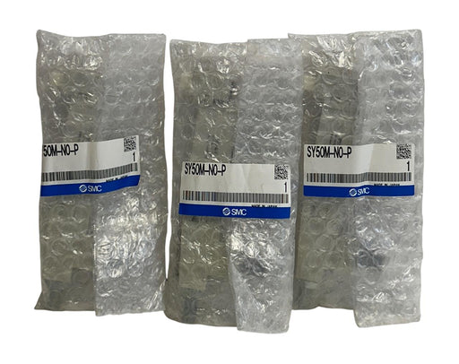 3 SMC SY50M-N0-P / SY50MN0P PNEUMATIC PRESSURE REGULATORS W/ GAUGE 1-PORT NSMP