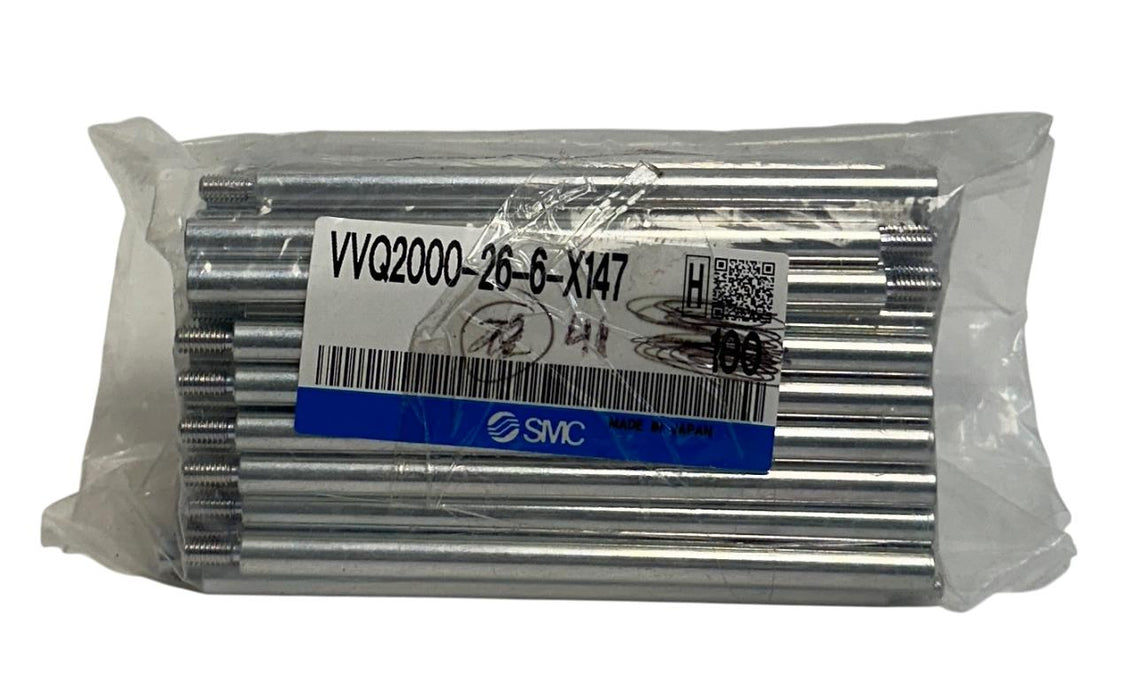 72 SMC VVQ2000-26-6-X147 / VVQ2000266X147 TIE RODS 1/4'' THREADED 4'' NSMP