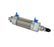 NEW SMC NCMC106-0025C CYLINDER NCMC106-0025C 250PSI 1.7MPa