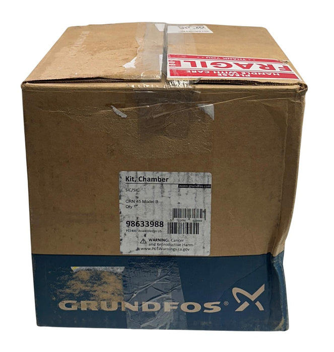 GRUNDFOS 98633988 OEM CHAMBER STACK KIT SIC/SIC CRN45 MODEL B FOR PUMP NSMP
