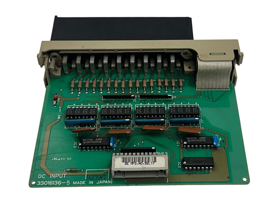 HITACHI PIM-DPH / 33016136-5 / PIMDPH 16-PT DC INPUT MODULE 24VDC USNP