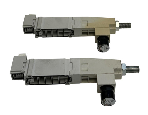 2 SMC SY50M-N0-P / SY50MN0P PNEUMATIC PRESSURE REGULATORS W/ GAUGE 1-PORT USNP