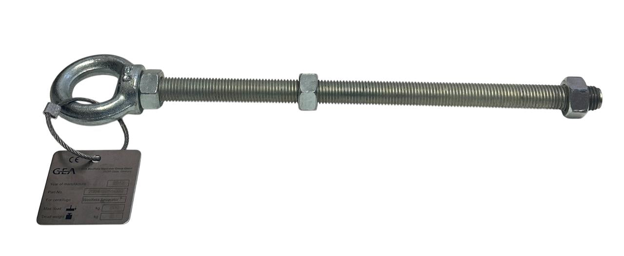 GEA 2064-9982-000 / 20649982000 EYE-BOLT ASSEMBLY FOR WESTFALIA SEPARATOR NSNP