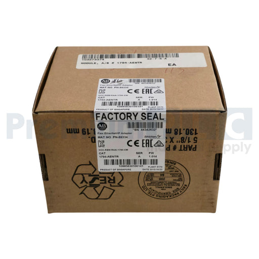 ALLEN BRADLEY 1794-AENTR /A FLEX I/O EtherNet/IP ADAPTER FW 1.014 1794AENTR NSFS