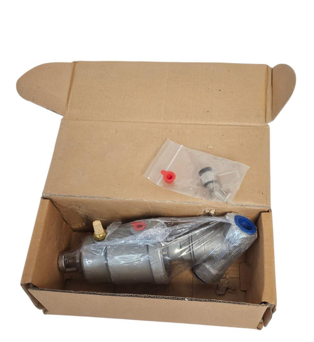 NEW STC 2KS-1/2 ANGLE SEAT VALVE SINGLE ACTING AIR ACTUATED 2-WAY NC OR NO 316SS