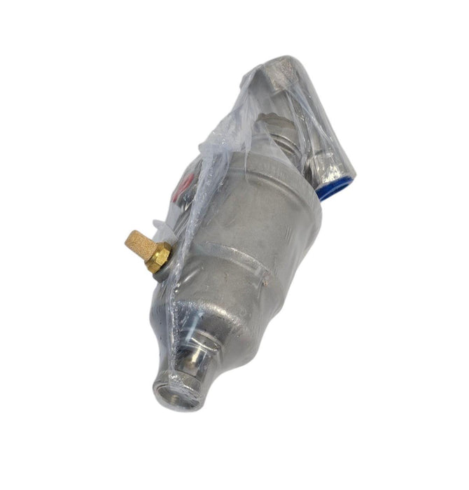 NEW STC 2KS-1/2 ANGLE SEAT VALVE SINGLE ACTING AIR ACTUATED 2-WAY NC OR NO 316SS