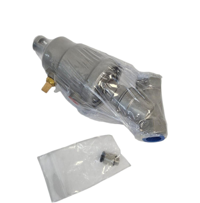 NEW STC 2KS-1/2 ANGLE SEAT VALVE SINGLE ACTING AIR ACTUATED 2-WAY NC OR NO 316SS