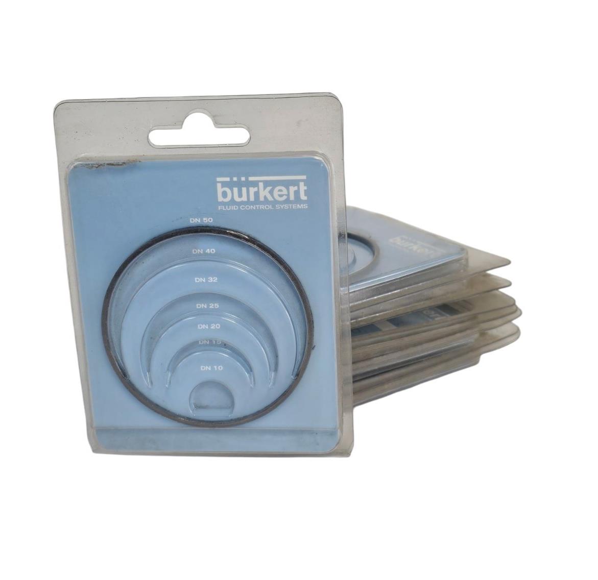 LOT OF 8 NEW BURKERT 641115 GRAPHITE SEALING RINGS