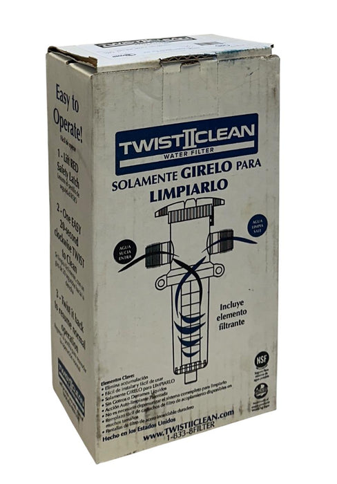 TWIST II CLEAN T2C-075-140 / 131346 WATER FILTER ASSEMBLY T2C 3/4'' MNPT NSMP
