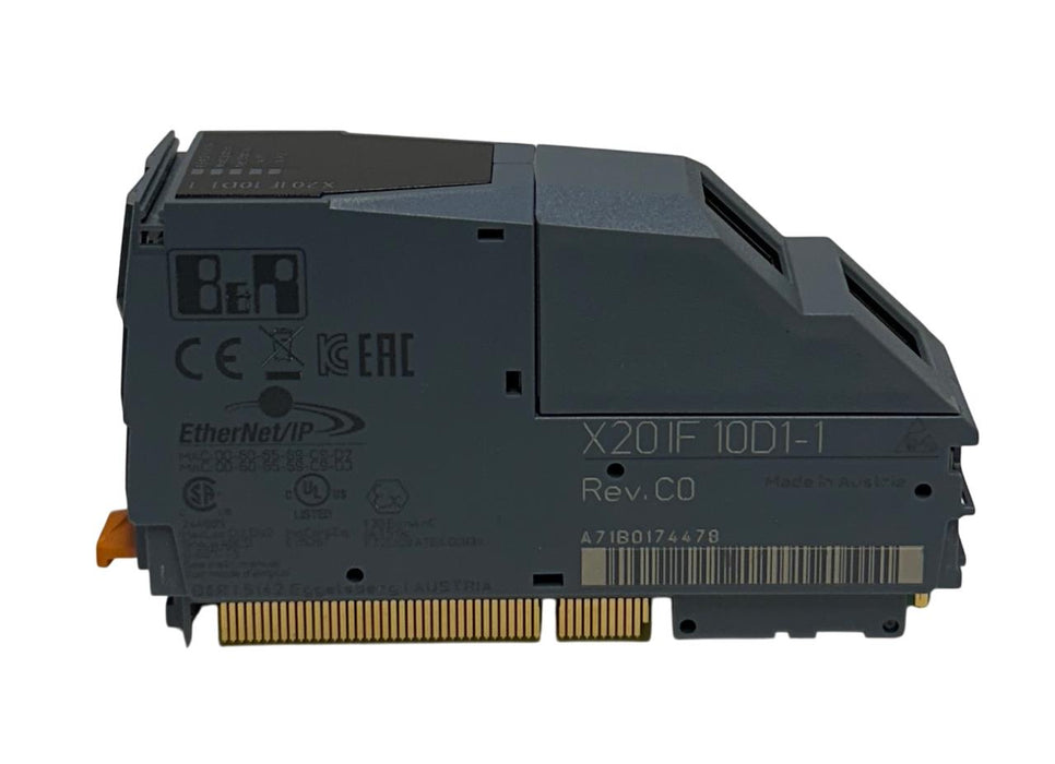 B&R X20 IF 10D1-1 / X20IF10D11 EtherNet/IP SCANNER INTERFACE MODULE RJ45 NSNP