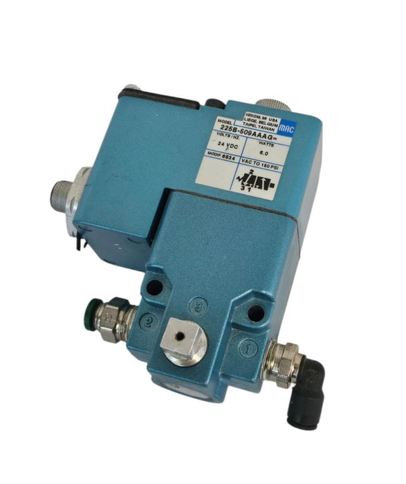 MAC 225B-509AAAG SOLENOID VALVE 225B509AAAG 24VDC 6.0 WATTS