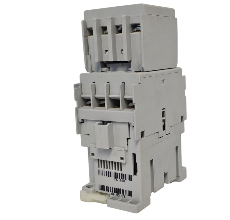 SPRECHER + SCHUH CA7-12-10 CONTACTOR W/ ALLEN BRADLEY 100-F SER B CONTACT BLOCK