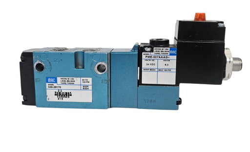 MAC 548-26170 / 54826170 SOLENOID VALVE 24VDC 6W COIL PME-507AAAG
