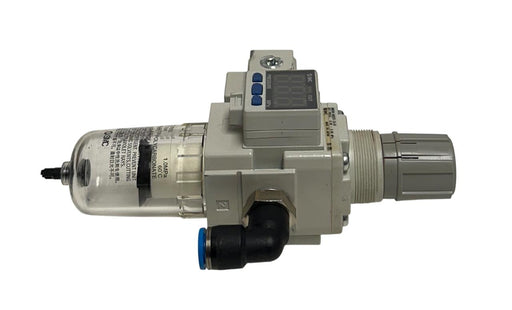 SMC AW20K-N02E3-ZA-B / ISE35-N-65 AW MASS PRO FILTER / REGULATOR PRESSURE USNP