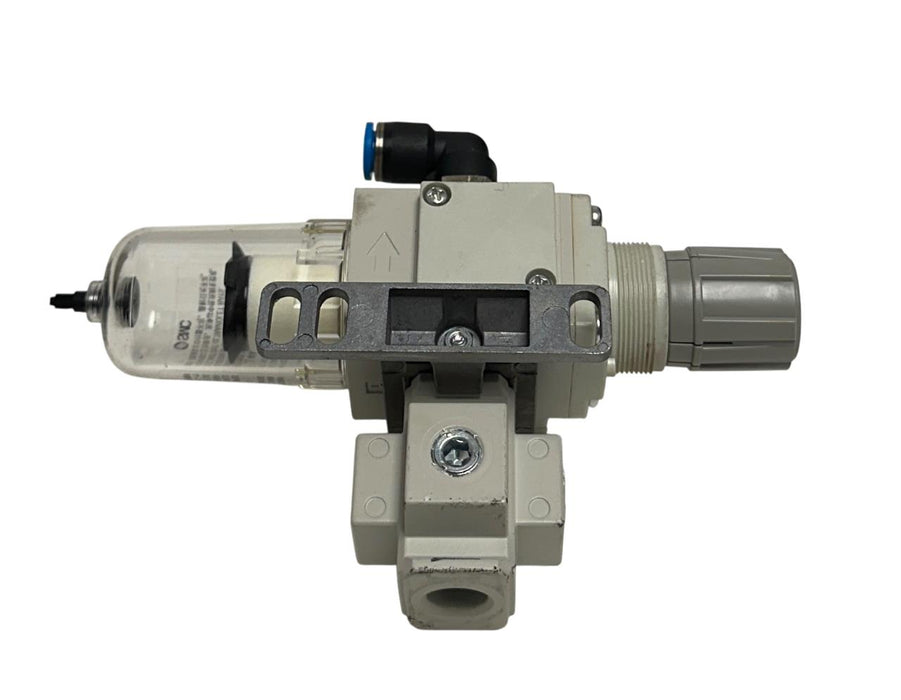 SMC AW20K-N02E3-ZA-B / ISE35-N-65 AW MASS PRO FILTER / REGULATOR PRESSURE USNP
