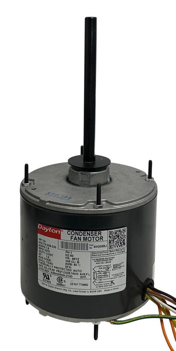 DAYTON 4M205BJ PERMANENT SPLIT CAPACITOR CONDENSER FAN MOTOR 1/4HP 208-230V NSNP