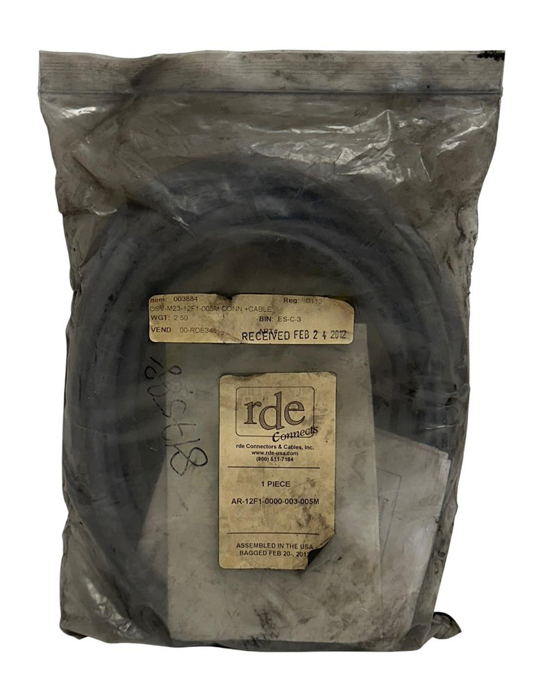 RDE CONNECTS AR-12F1-0000-003-005M / AR12F10000003005M SERVO ENCODER CABLE NSMP