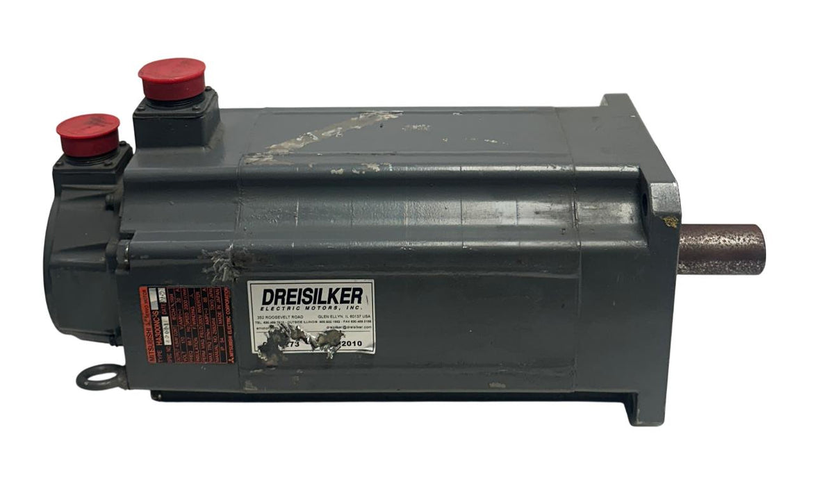 MITSUBISHI HA300NC-S / HA300NCS AC SERVO MOTOR SPEC 42001 4.5kW OSA104 REPAIRED