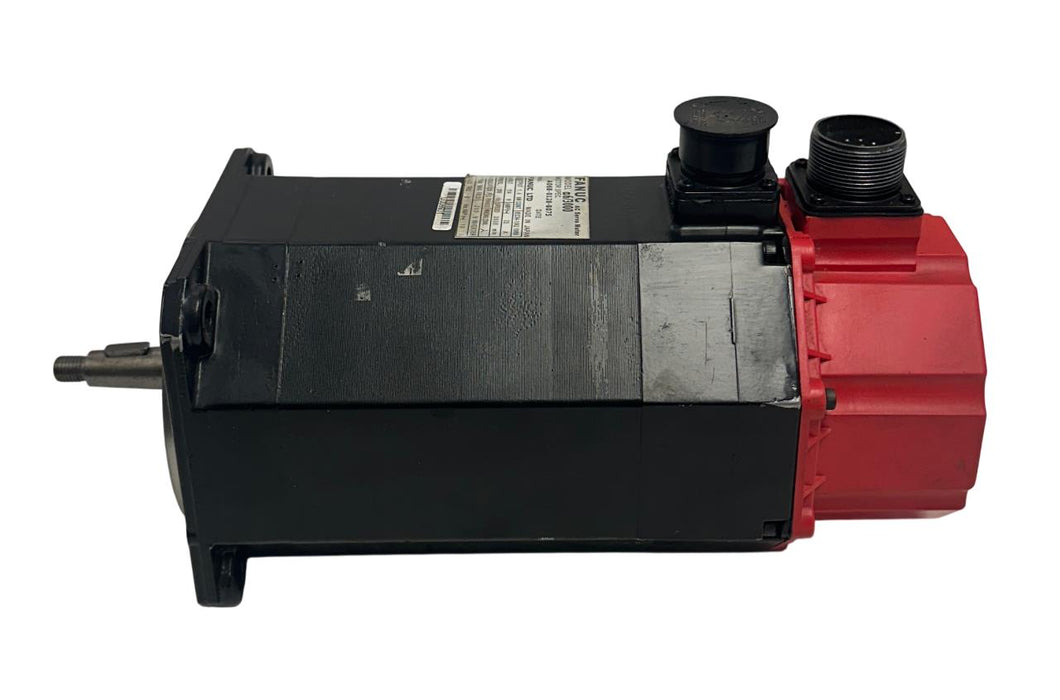 FANUC A06B-0128-B075 / A06B0128B075 AC SERVO MOTOR a6/3000 1.4kW 114V REPAIRED