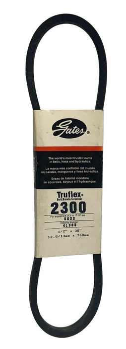 4 GATES 2300 / 2330 Truflex LIGHT DUTY V-BELT 4L300 / 4L330 1/2''x33''/20'' NSMP