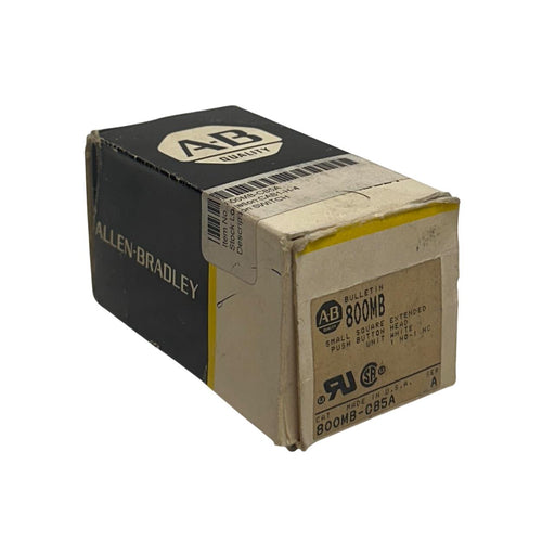 ALLEN BRADLEY 800MB-CB5A /A NON-ILLUMINATED PUSHBUTTON EXTENDED HEAD WHITE NSMP
