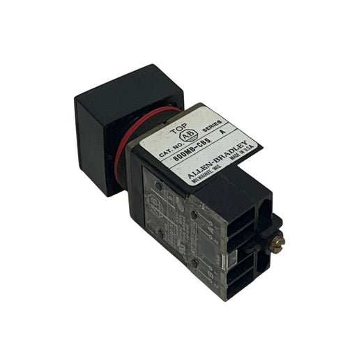 ALLEN BRADLEY 800MB-CB5A /A NON-ILLUMINATED PUSHBUTTON EXTENDED HEAD WHITE NSMP