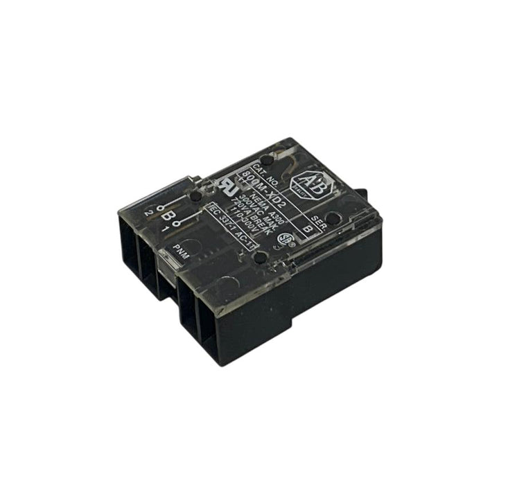 3 ALLEN BRADLEY 800M-XD2 /B BULLETIN 800M CONTACT BLOCKS 22mm 1NC 800MXD2 NSMP