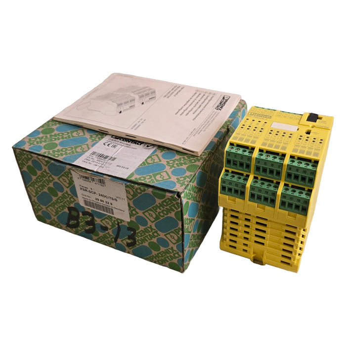 PHOENIX CONTACT PSR-SCP-24DC/TS/S PSR-TRISAFE SAFETY MODULE 2986229 NSMP