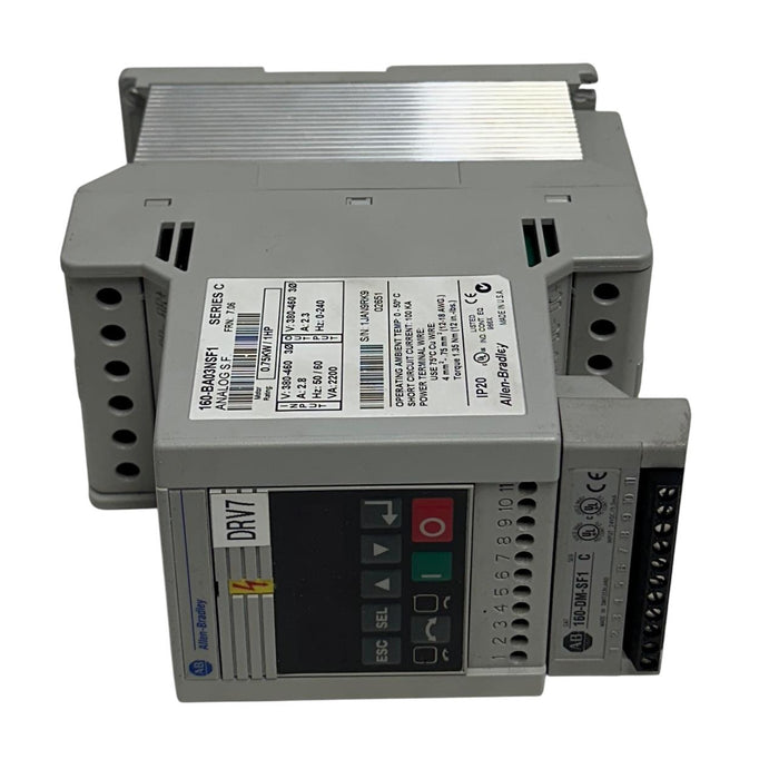ALLEN BRADLEY 160-BA03NSF1 /C VARIABLE SPEED DRIVE SSC SERIES 0.75kW/1HP USNP