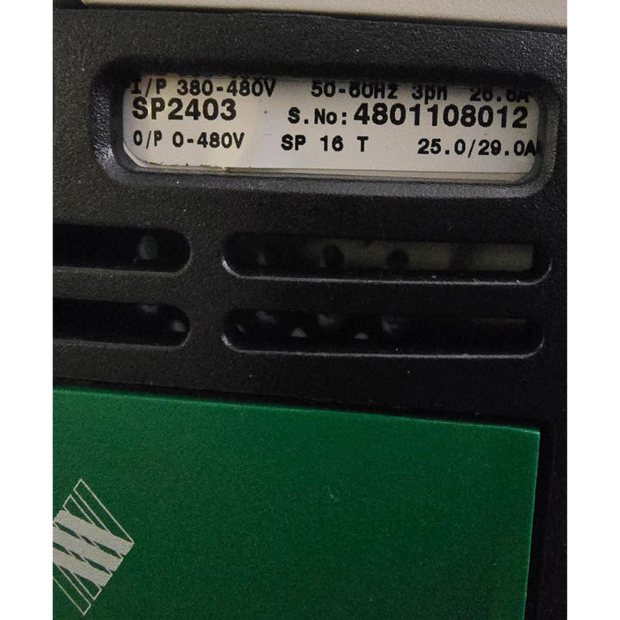 EMERSON NIDEC CONTROL TECHNIQUES SP2403 Unidrive SP AC DRIVE 11/15kW 480V NSNP