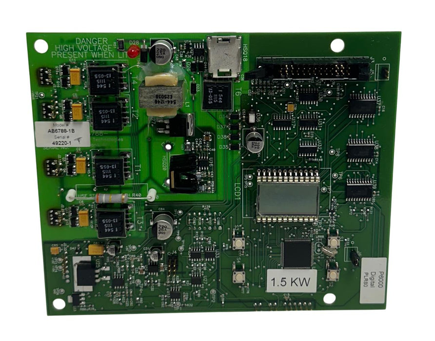 PILLAR TECHNOLOGIES AB6788-1B / AB67881B DIGITAL P6000 PLR80 USNP