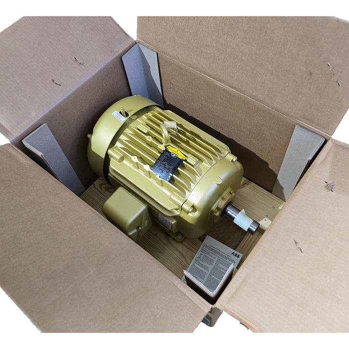 BALDOR ABB EM2394T SUPER-E MOTOR 15HP, 3520RPM, 3PH, 60HZ, 254T, 0930M, TEFC, F1
