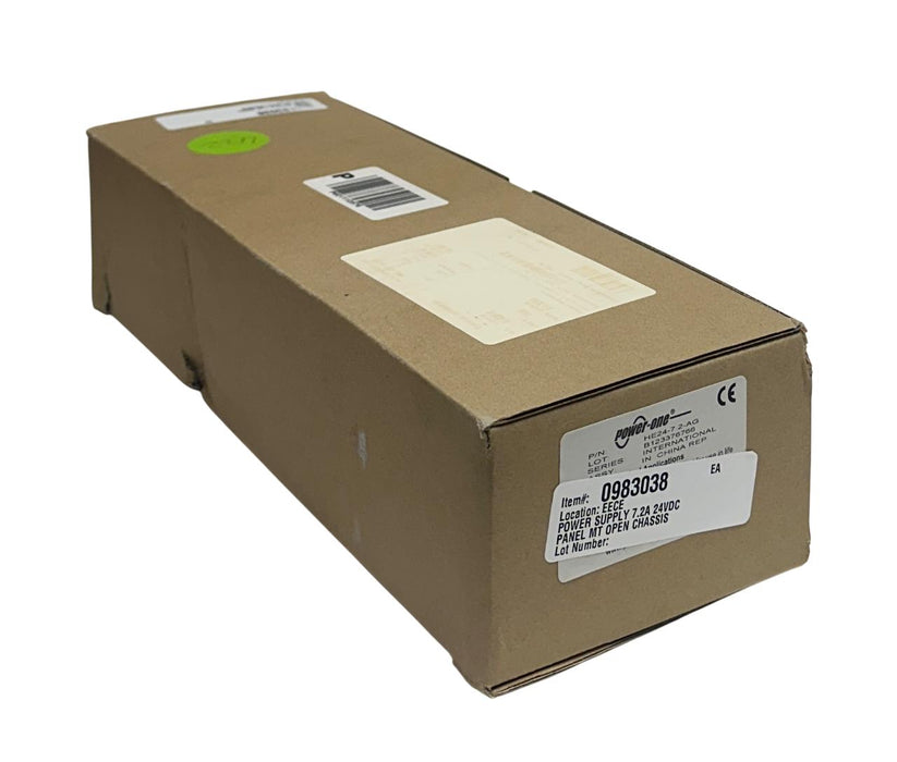 POWER-ONE HE24-7.2-AG / HE2472AG LINEAR AC/DC POWER SUPPLY 24VDC OUTPUT NSMP