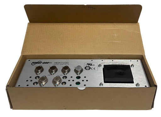 POWER-ONE HE24-7.2-AG / HE2472AG LINEAR AC/DC POWER SUPPLY 24VDC OUTPUT NSMP