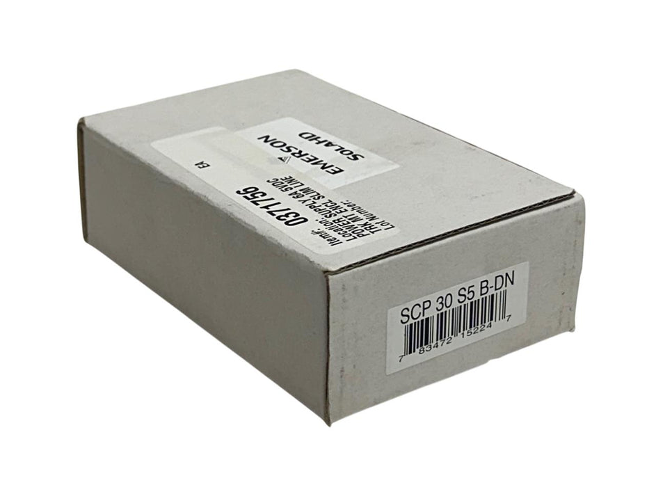 EMERSON SOLA HD SCP30 S5B-DN / SCP30S5BDN SLIM POWER SUPPLY 5VDC OUTPUT NSMP