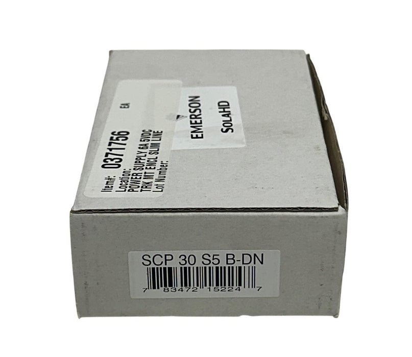 EMERSON SOLA HD SCP30 S5B-DN / SCP30S5BDN SLIM POWER SUPPLY 5VDC OUTPUT NSMP