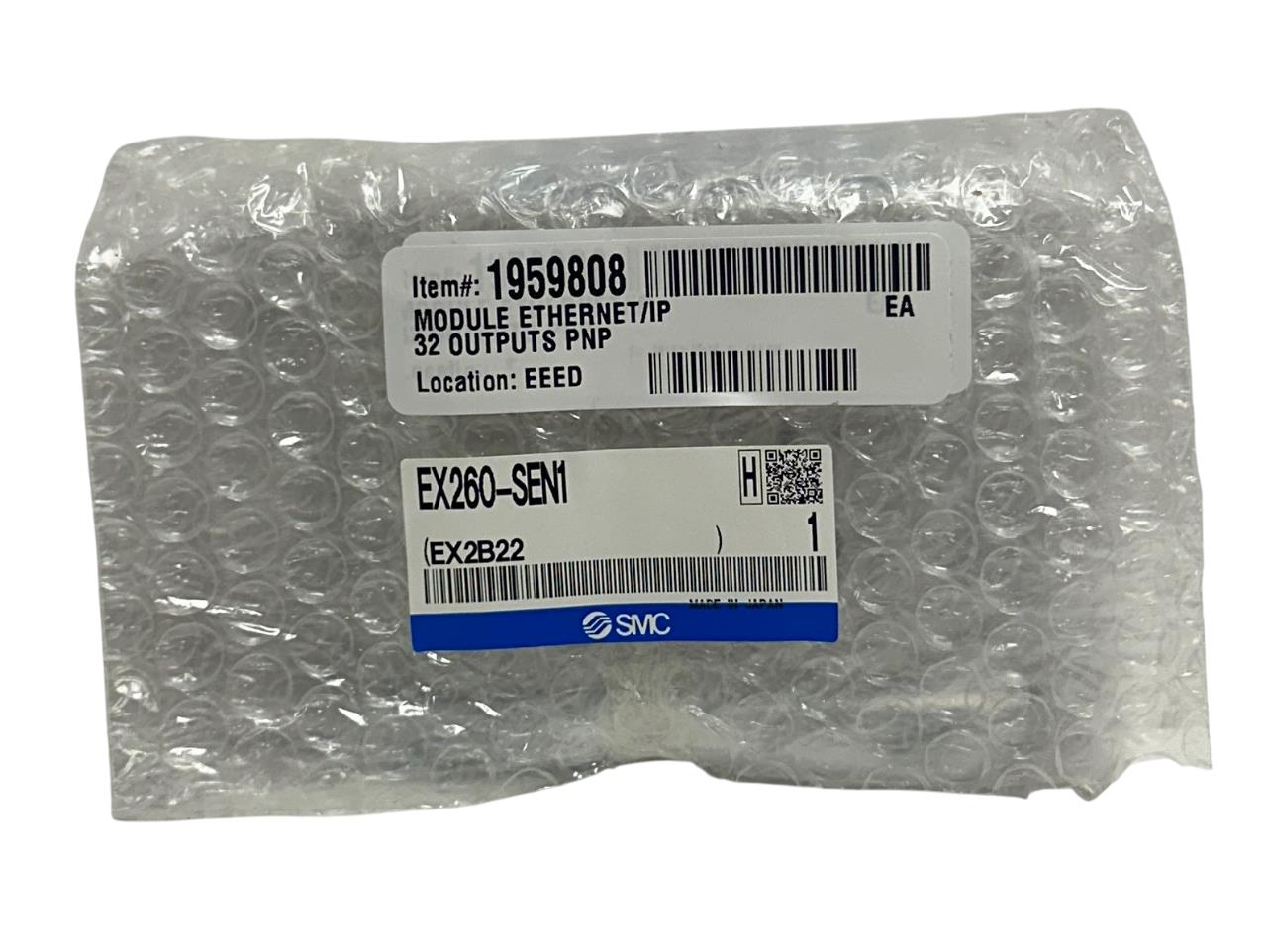 SMC EX260-SEN1 / EX260SEN1 EX260 SERIES FIELDBUS DEVICE EtherNet/IP 24VDC NSFS