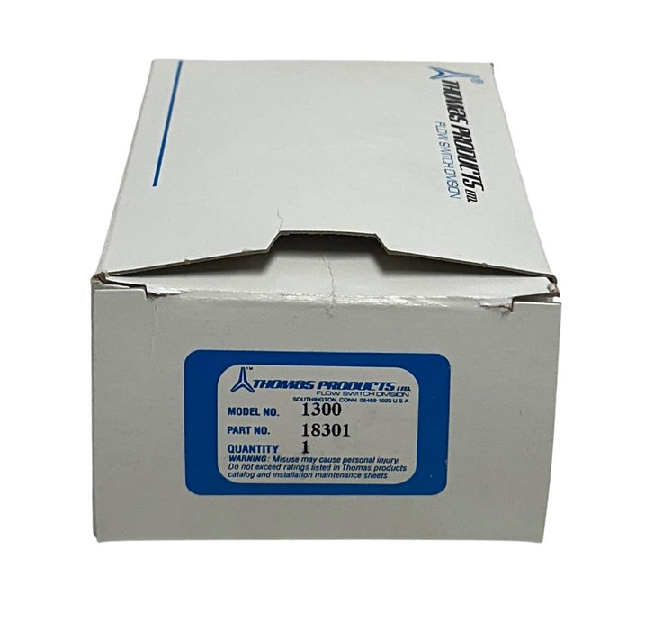 THOMAS PRODUCTS MODEL 1300 / 18301 RIGHT ANGLE LIQUID FLOW SWITCH 3/4'' NSMP