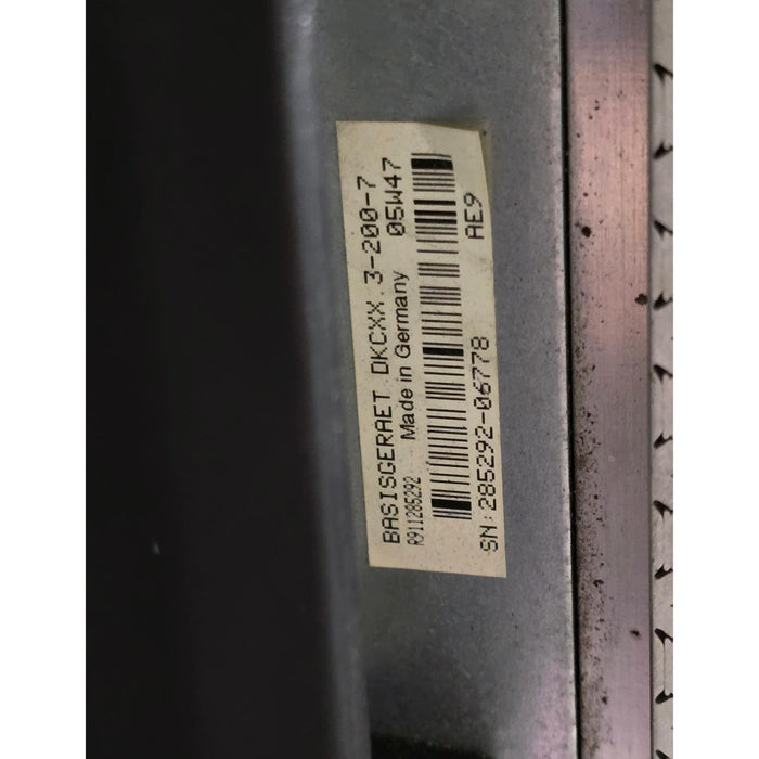 REXROTH INDRAMAT R911296562 - DKC22.3-200-7-FW EcoDrive 03 DRIVE CONTROLLER USPI