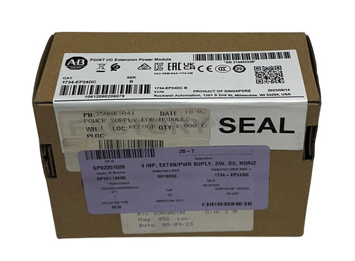 ALLEN BRADLEY 1734-EP24DC /B POINT I/O EXTENSION POWER MODULE 24VDC NSFS