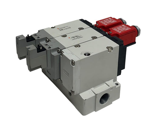 SMC VP744-5DZ1-04N-S1-X555 / VP7445DZ104NS1X555 SAFETY SOLENOID VALVE 24VDC NSMP