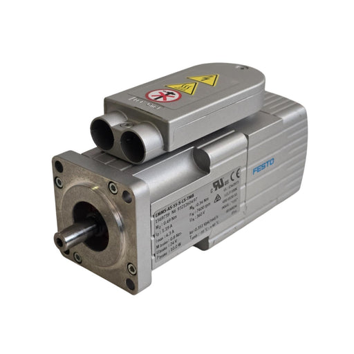 FESTO 1569739 EMMS-AS DC SERVO MOTOR EMMS-AS-55-S-LS-TMB 360V w/BRAKE 24V NUPI