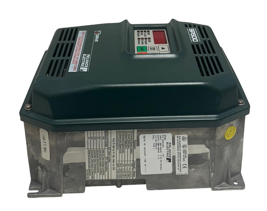 RELIANCE ELECTRIC 1SU41001 / SP500 VS AC DRIVE 1HP 380-460VAC 3PH 2.5A NSMP
