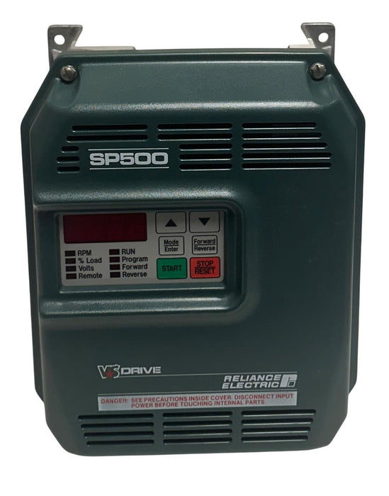 RELIANCE ELECTRIC 1SU41001 / SP500 VS AC DRIVE 1HP 380-460VAC 3PH 2.5A NSMP