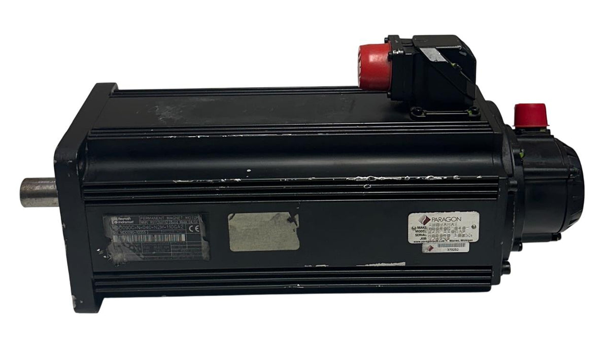 REXROTH MDD090C-N-040-N2M-110GA2 / R911260112 SERVO MOTOR 24VDC BRAKE REPAIRED